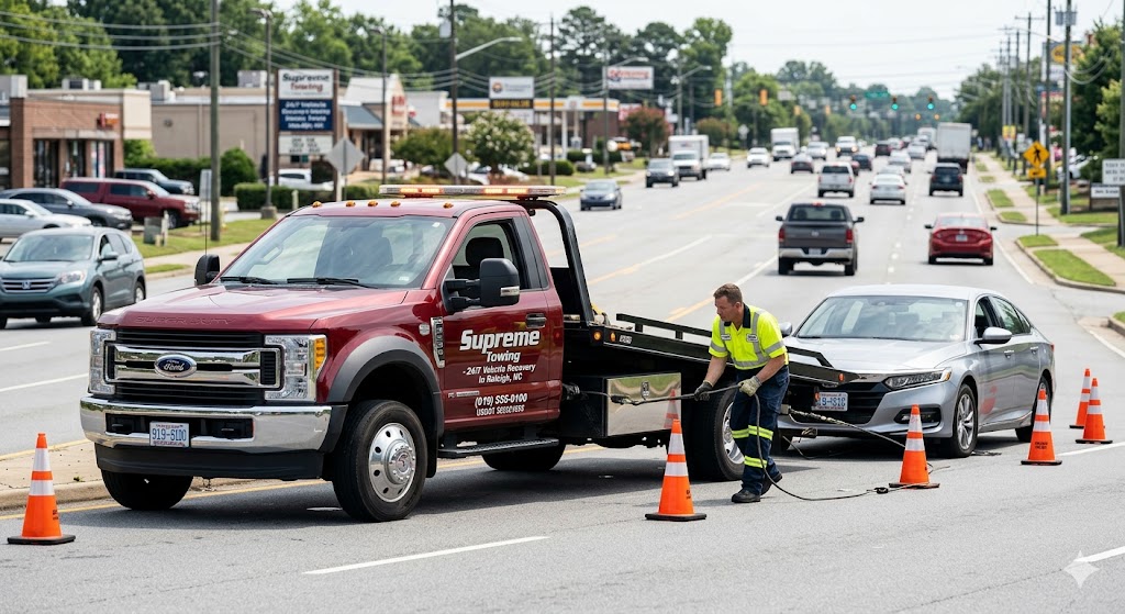 How to Get Affordable Vehicle Recovery Near New Bern Avenue Raleigh NC in Minutes