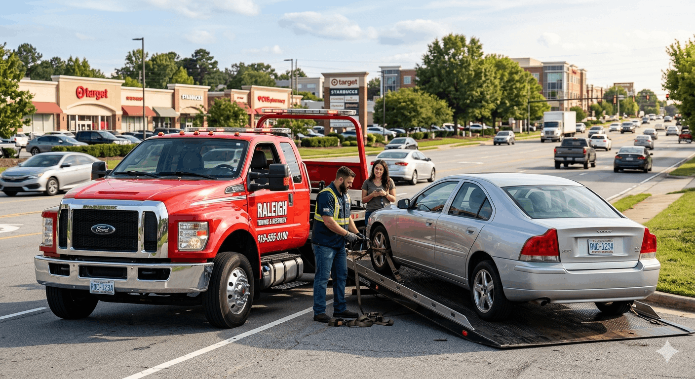 Everything You Should Know Before Hiring a Tow Truck Near Falls of Neuse Road Raleigh NC