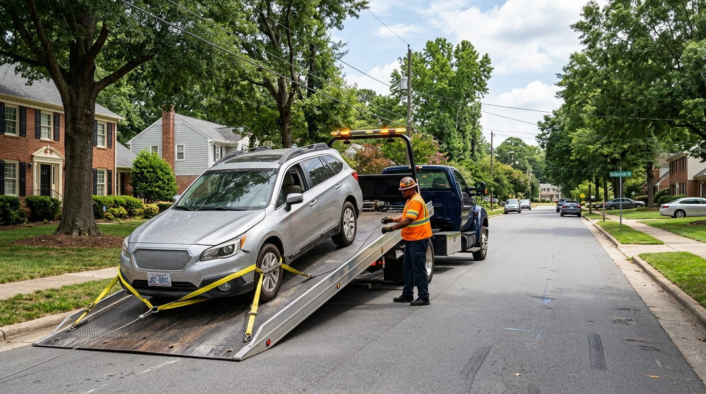 How Local Hauling Can Help When a Broken-Down Car Cannot Reach a Raleigh Repair Shop